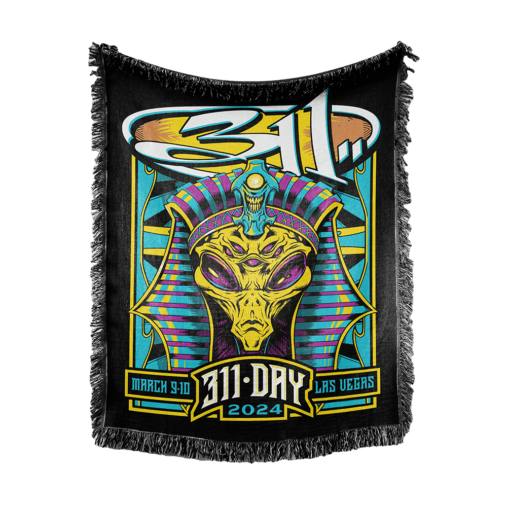 311 Day Woven Blanket
