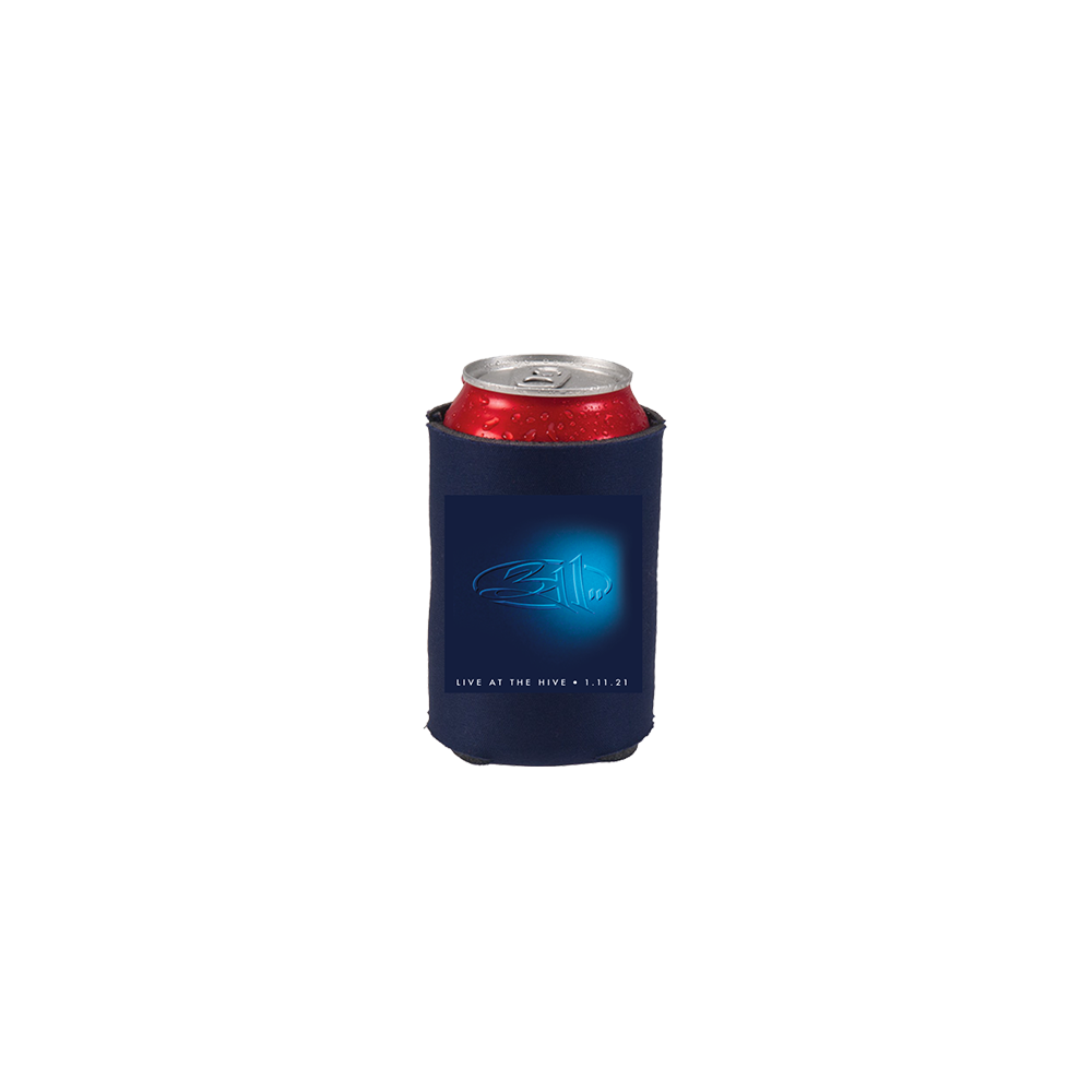 Blue Can Cooler