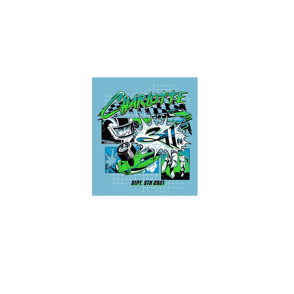 Charlotte, NC Event Sticker 2021 Tour