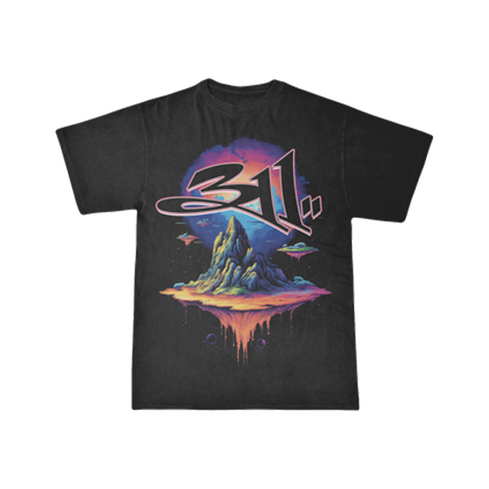 Mountain Tour Dateback T-Shirt Front