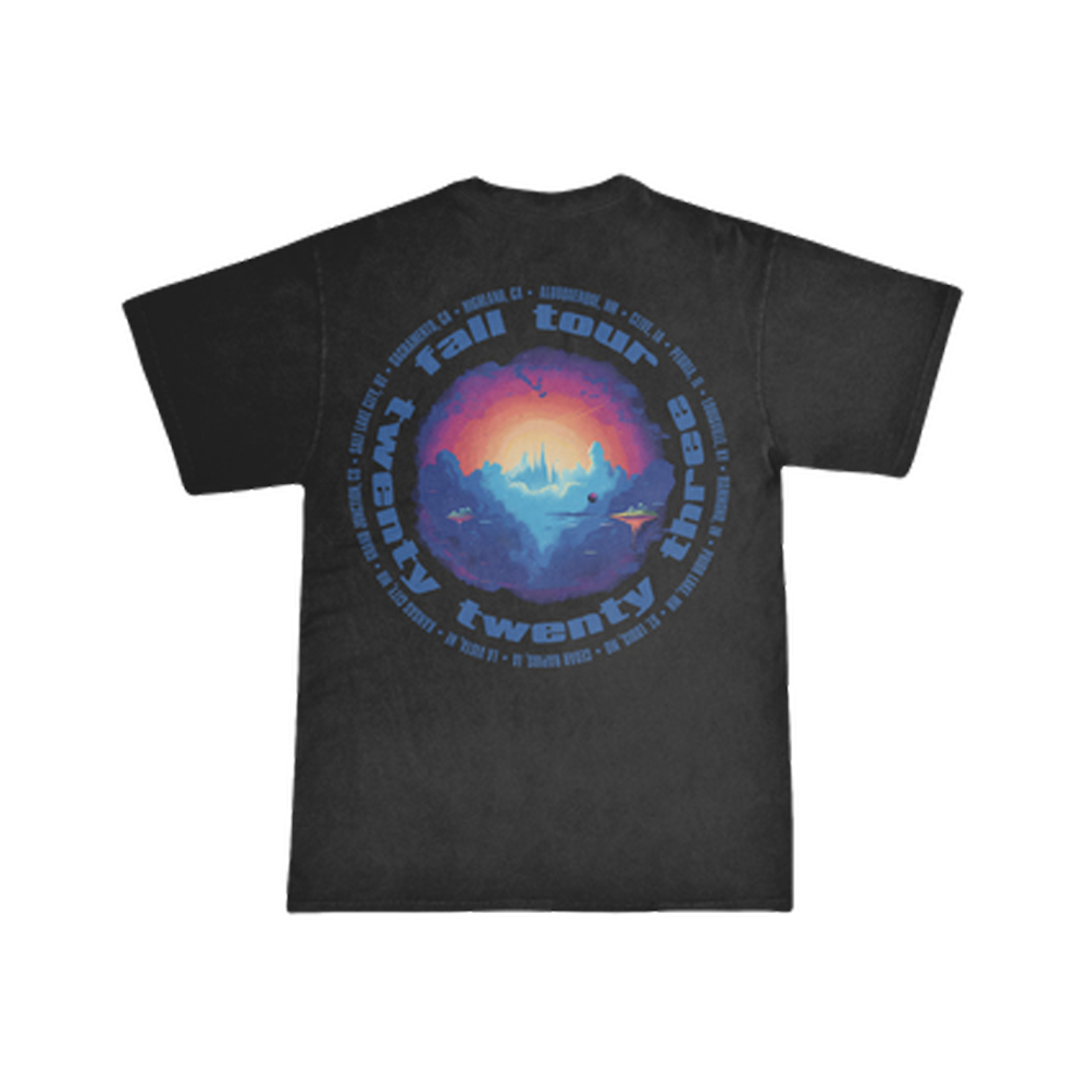 Mountain Tour Dateback T-Shirt Back