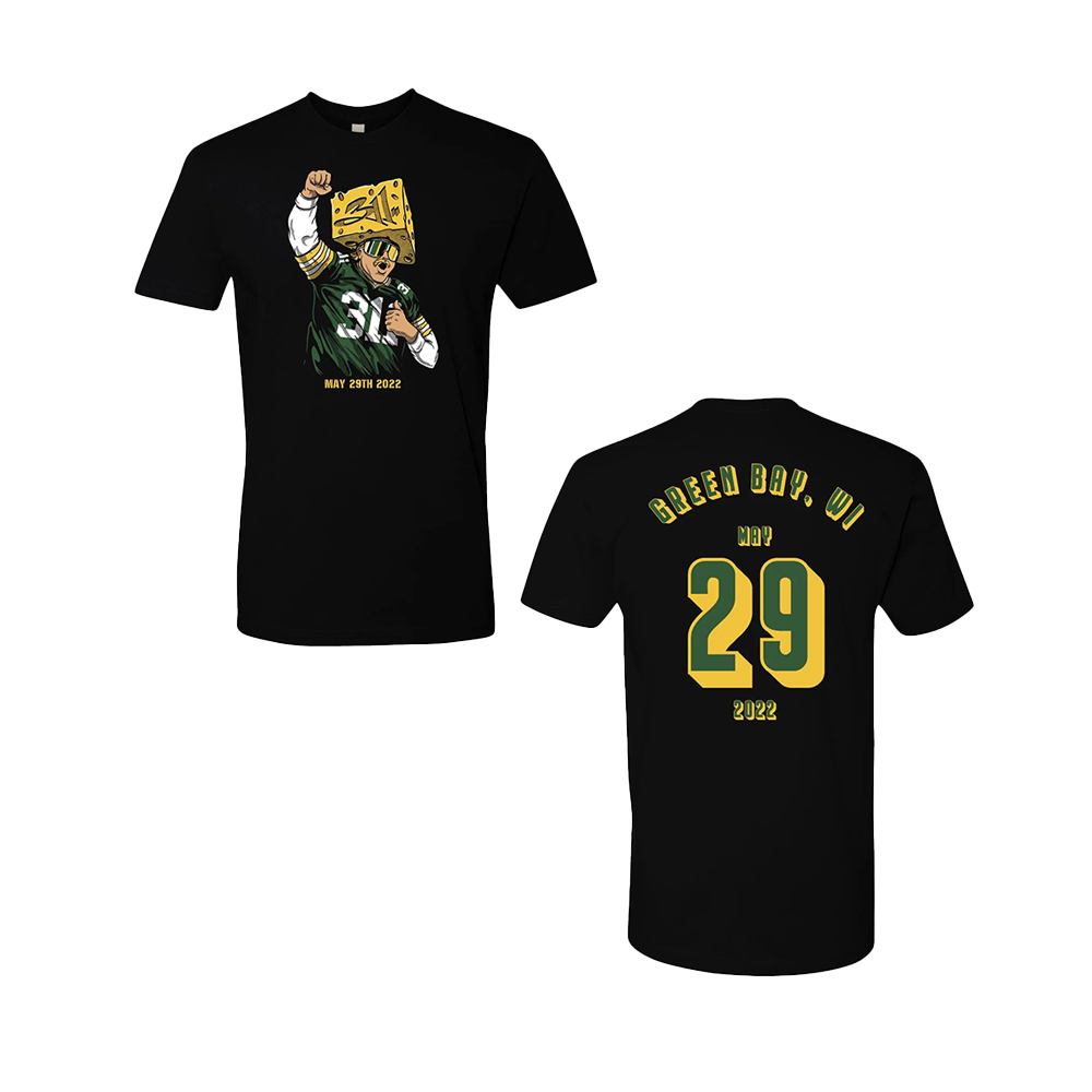 Green packers shirt shop