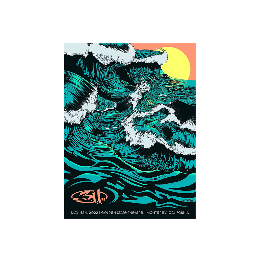 2022 Monterey, CA (5/18) Poster Regular 311 Official Store
