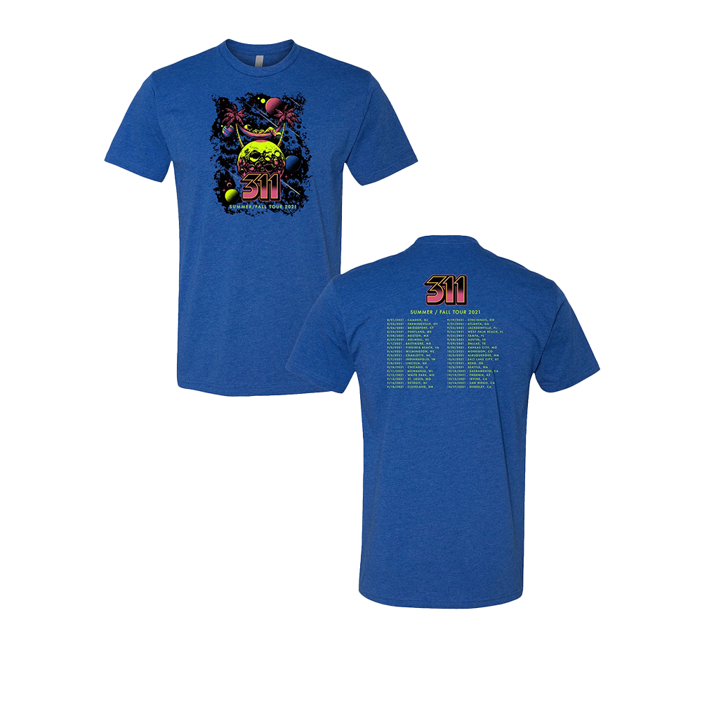 shop faerie ルーム 311 Tシャツ Astro Hammock Tour T-Shirt - 311 Official Store