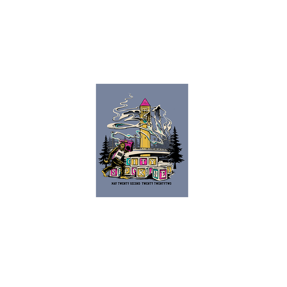Spokane Event Sticker