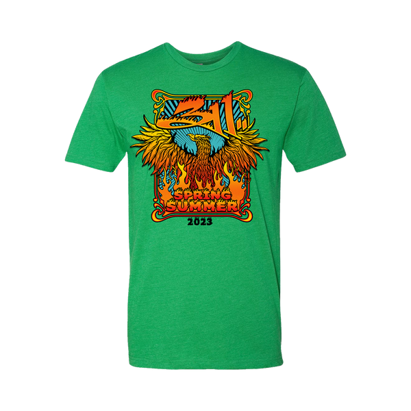 311 2023 Green Tour T-shirt – 311 Official Store
