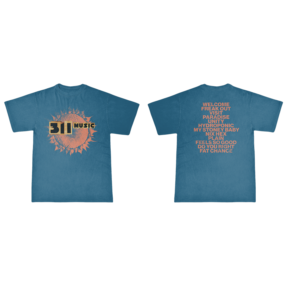 Music Anniversary Blue T-shirt