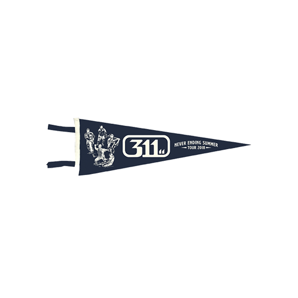 311 - Never Ending Summer Tour Pennant