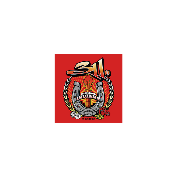 Hammond IA Sticker 2023 Tour 311 Official Store