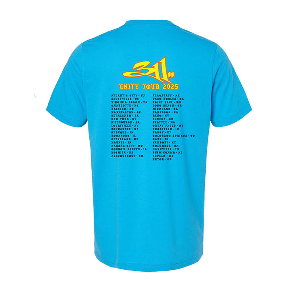 Unity Tour 2025 Panther T-Shirt Back