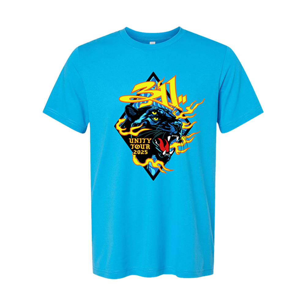 Unity Tour 2025 Panther T-Shirt Front