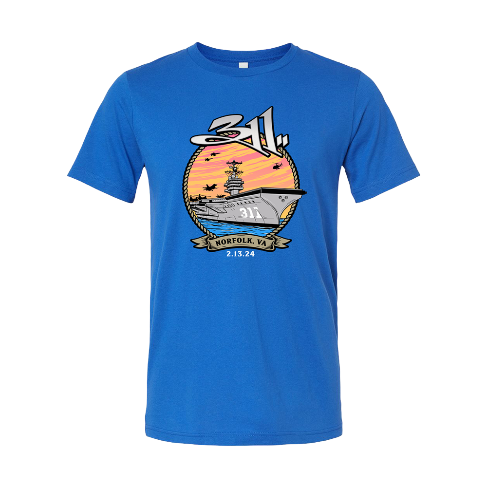 311 2024 Norfolk Event T-shirt
