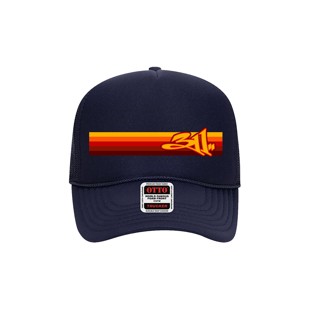 Unity Tour Stripe Logo Trucker Hat 311 Official Store