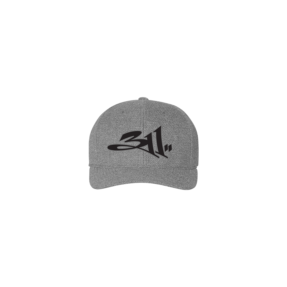 Grey Logo Flexfit Hat