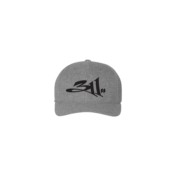 Grey Logo Flexfit Hat – 311 Official Store