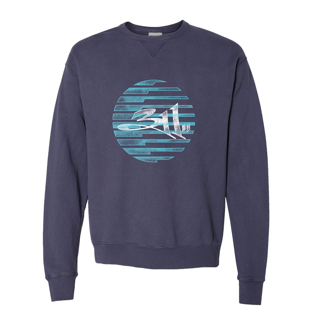 Retro Sun Sphere Crewneck
