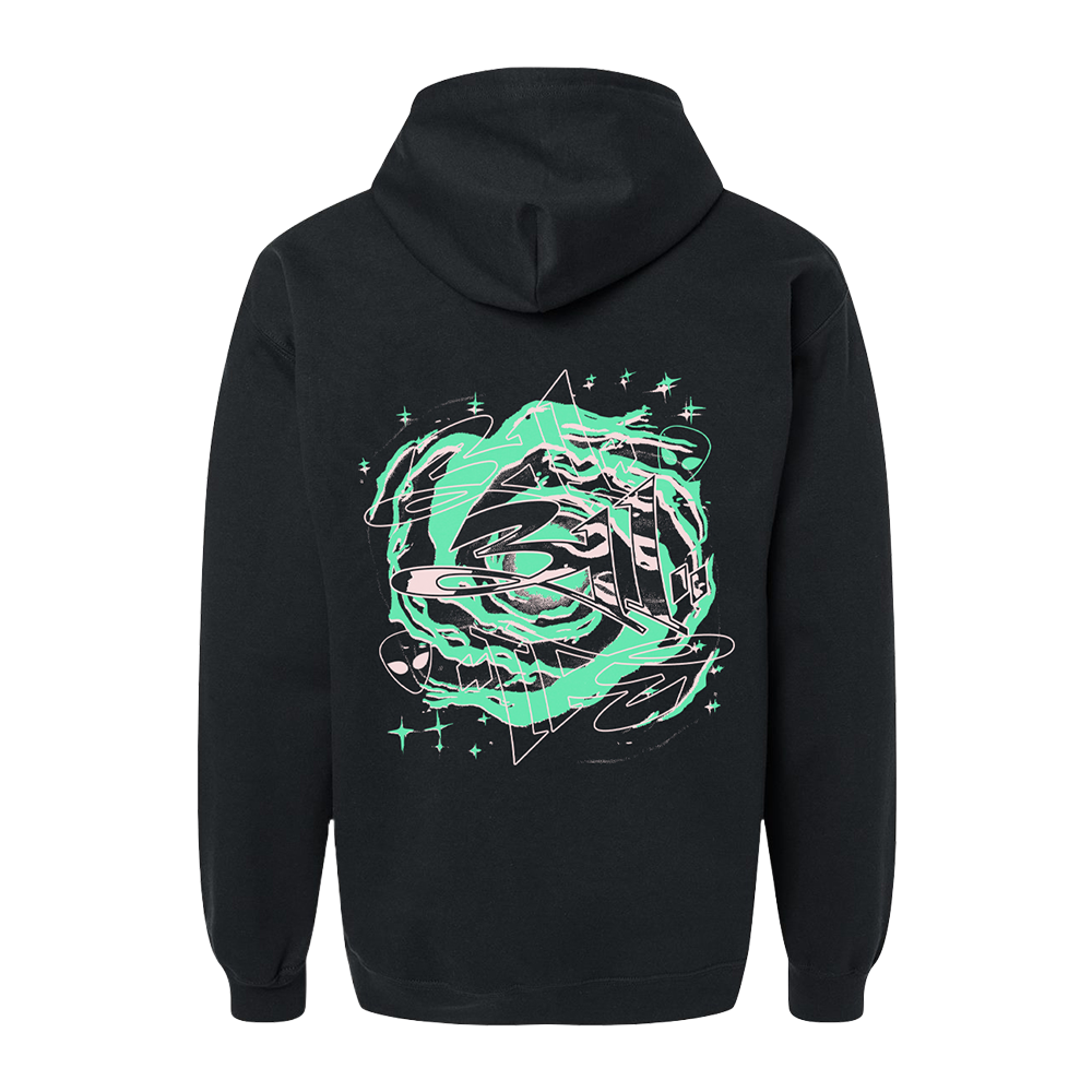 311 Logo Zip Up Hoodie Back