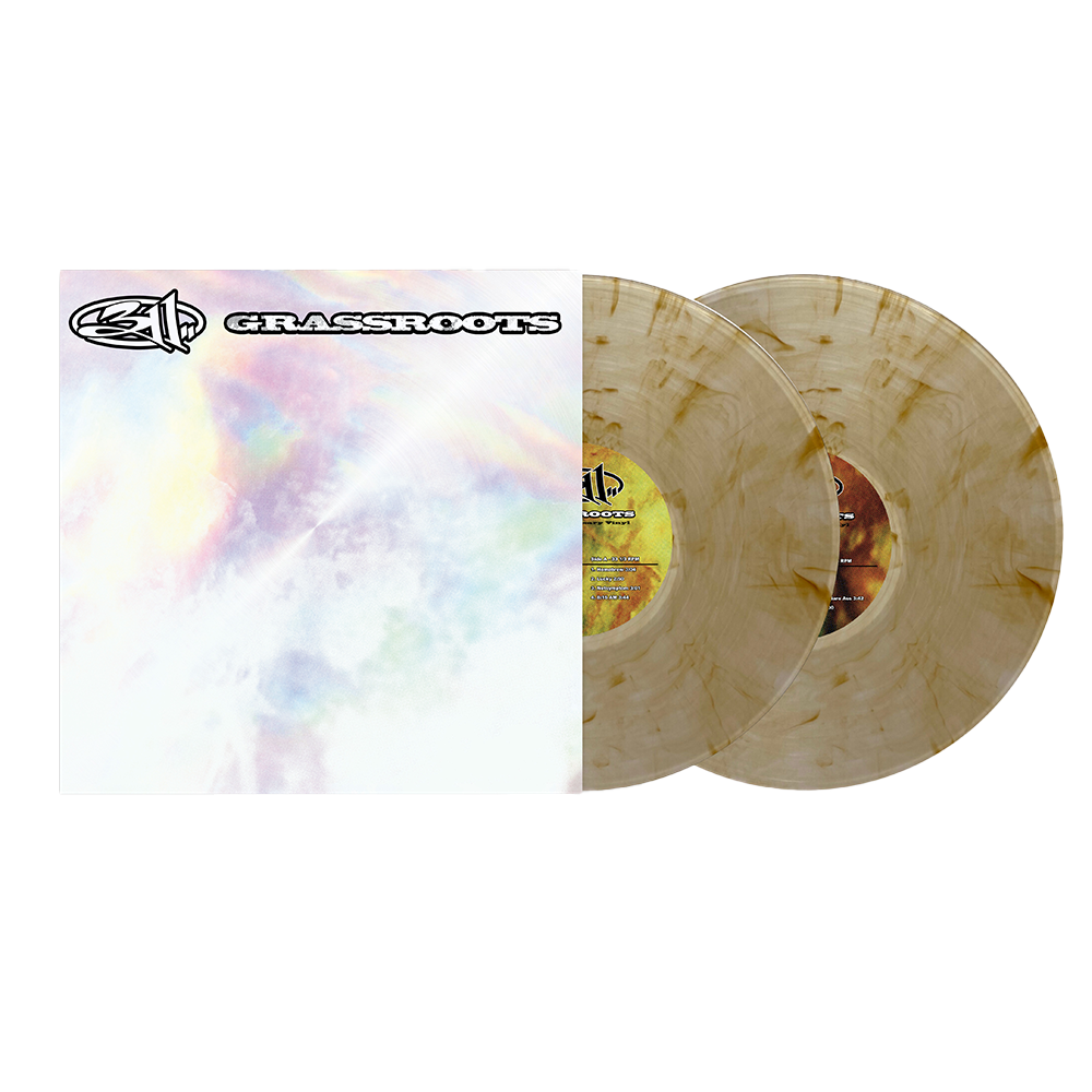 Grassroots Clear with Brown Swirls Limited Edition 2LP