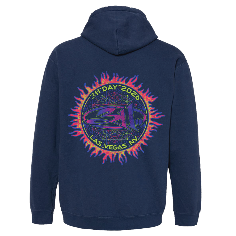 Sacred Sun Hoodie Back
