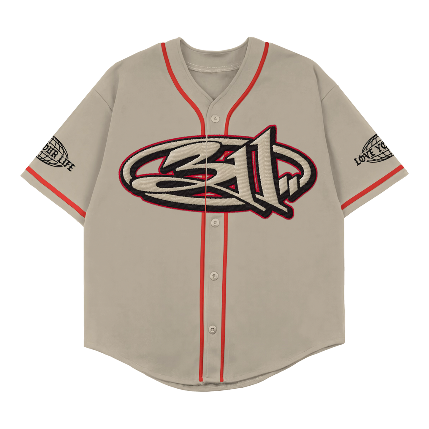 Numbered Baseball Jersey