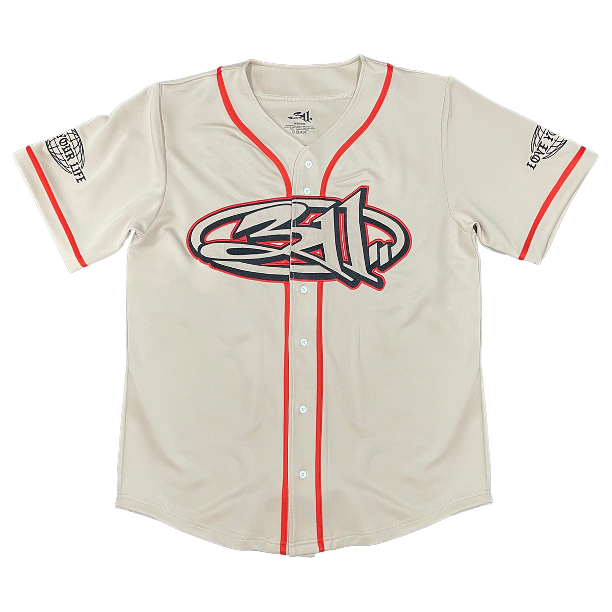 Numbered Baseball Jersey