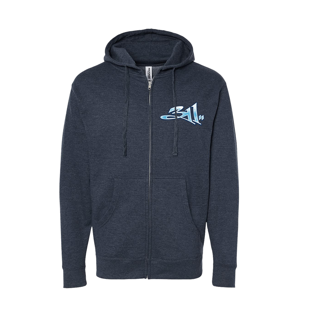 Caribbean Cruise 2025 Beach Zip Hoodie 