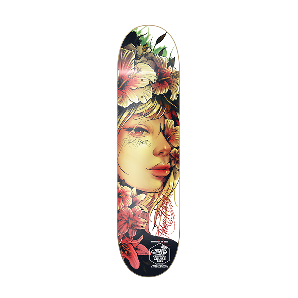 Caribbean Cruise 2025 Skate Deck