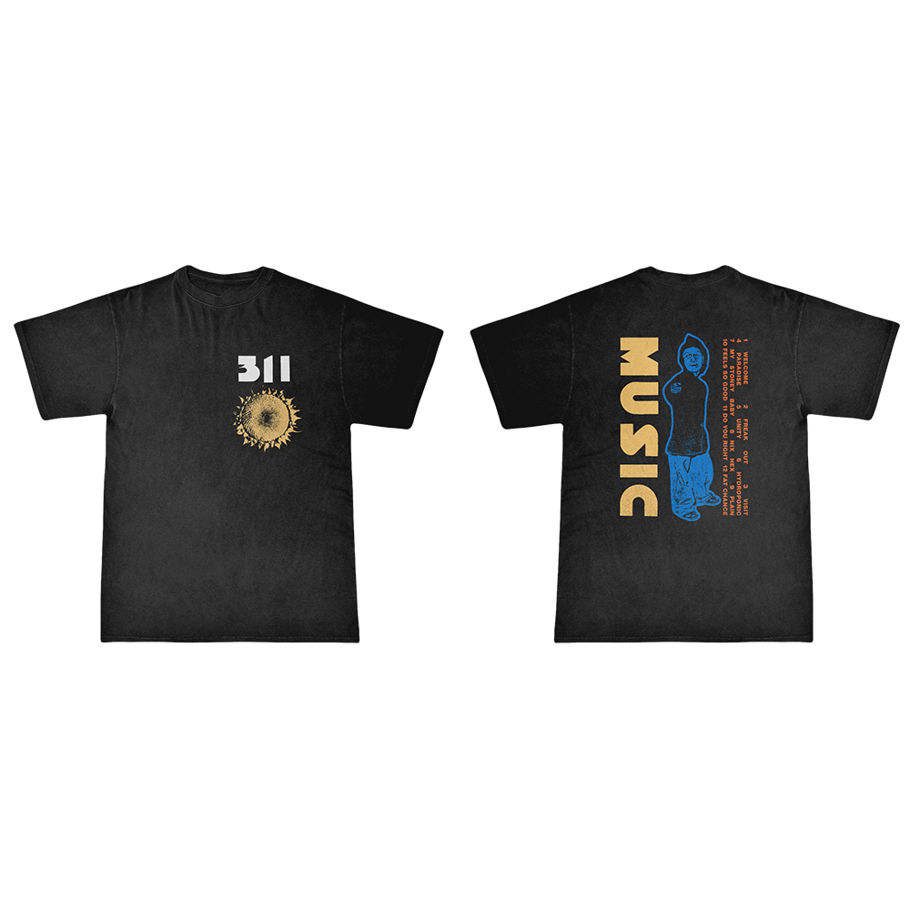 Music Anniversary Black T-Shirt – 311 Official Store
