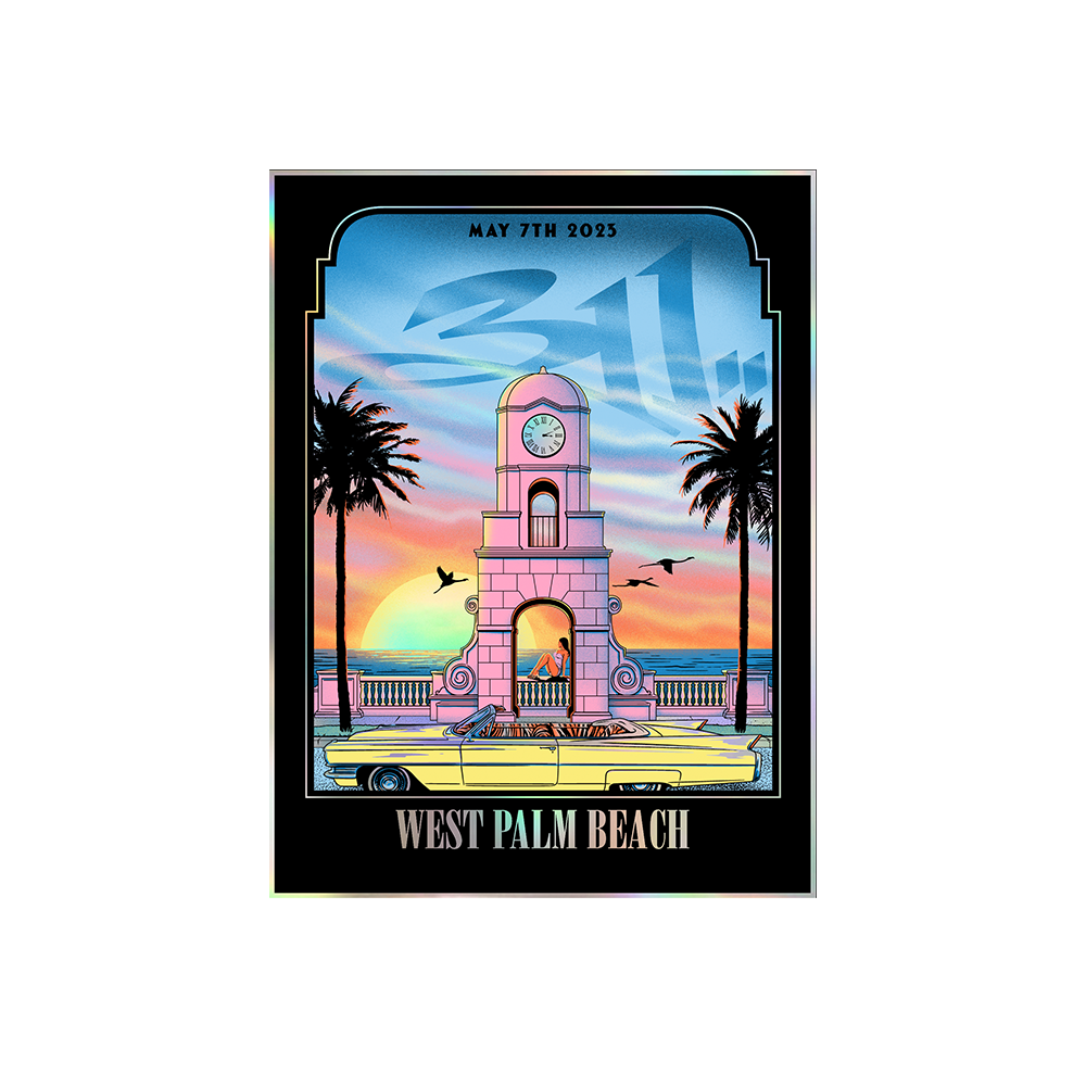 2023 West Palm Beach, FL (5/7) Poster Regular 311 Official Store