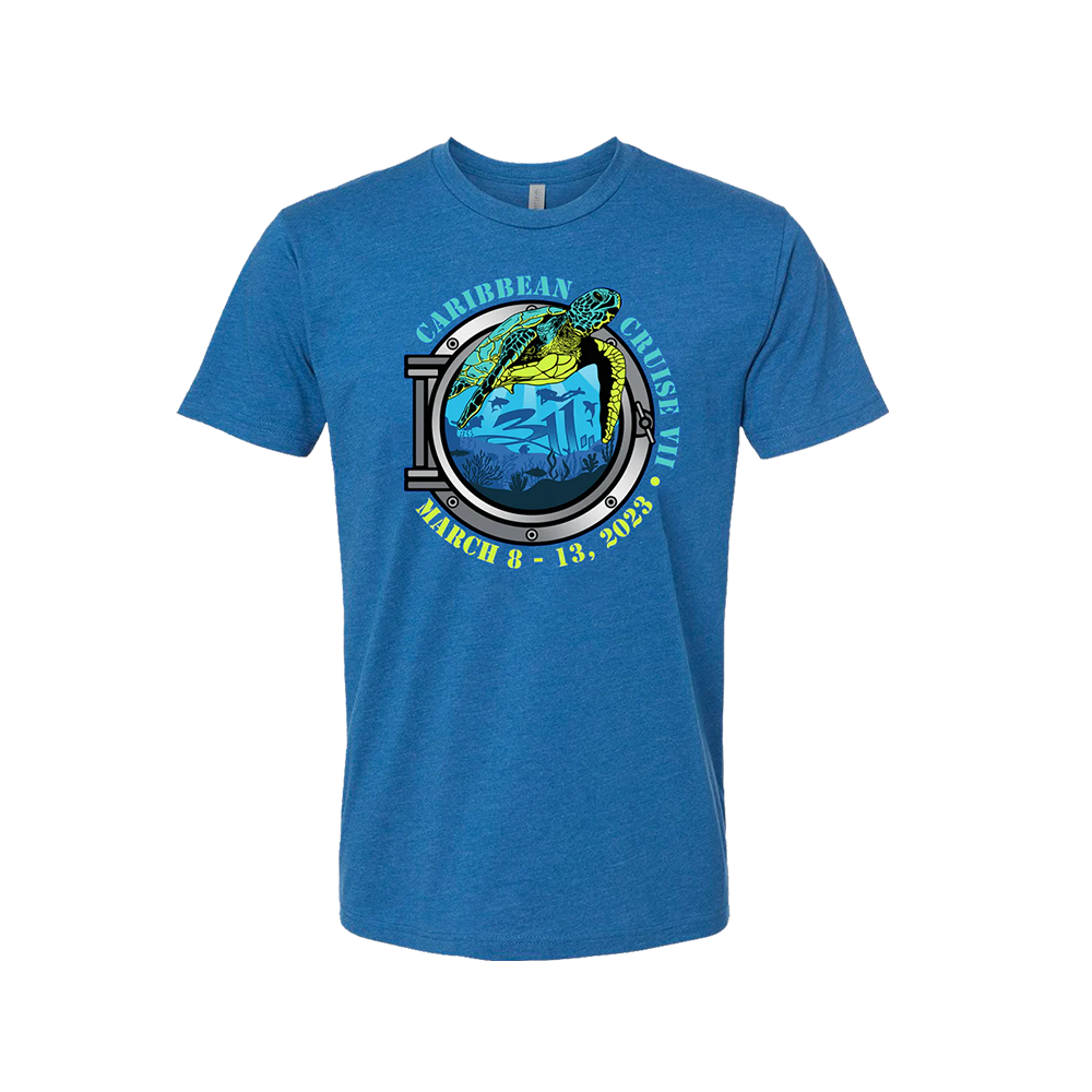 Porthole Turtle Caribbean Cruise VII T-Shirt - 311 Official Store