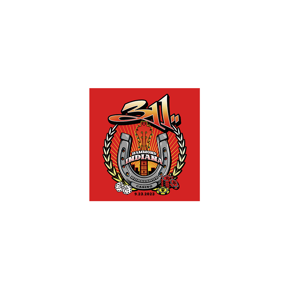 Hammond, IA Sticker 2023 Tour 311 Official Store