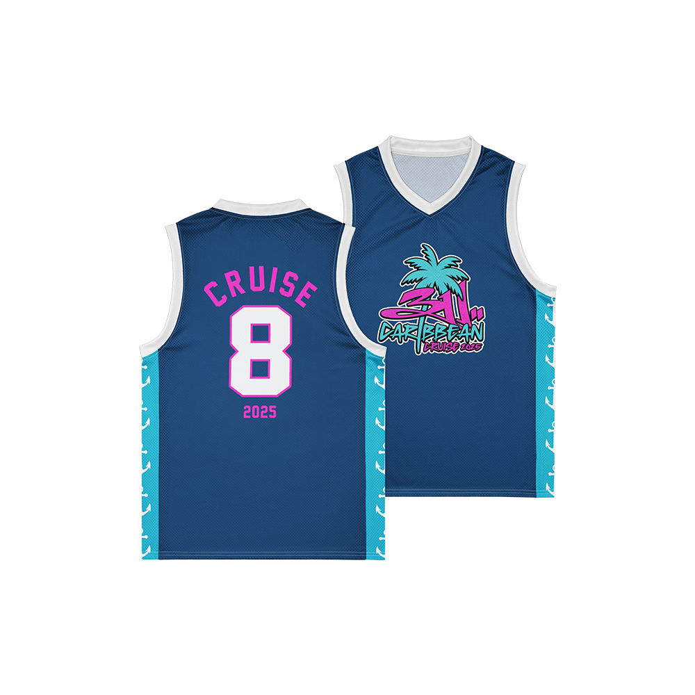 Caribbean Cruise 2025 Jersey Front and Back