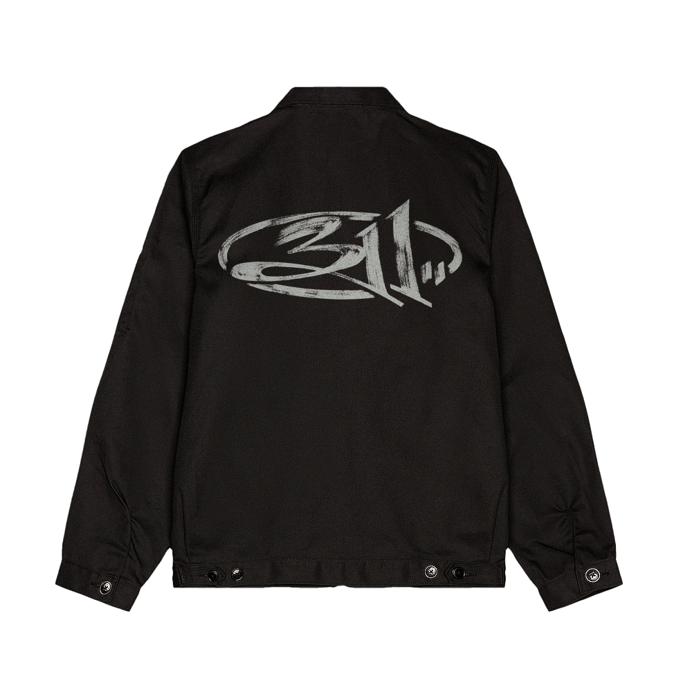 Black Logo Jacket - 311 Official Store Black Logo Jacket - 311 Official Store